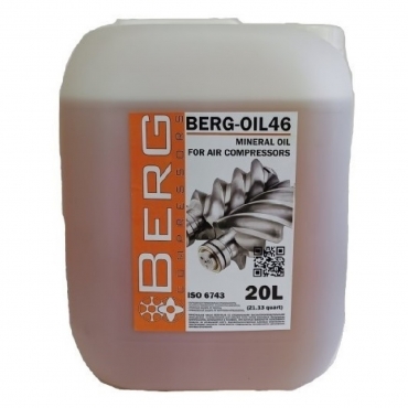 Масло компрессорное Berg-oil 46, 20 л.