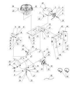 R 3101.00.00.301 Переходник 1/4"Mх3/8"F (аналог 4151600001) для 50lb40